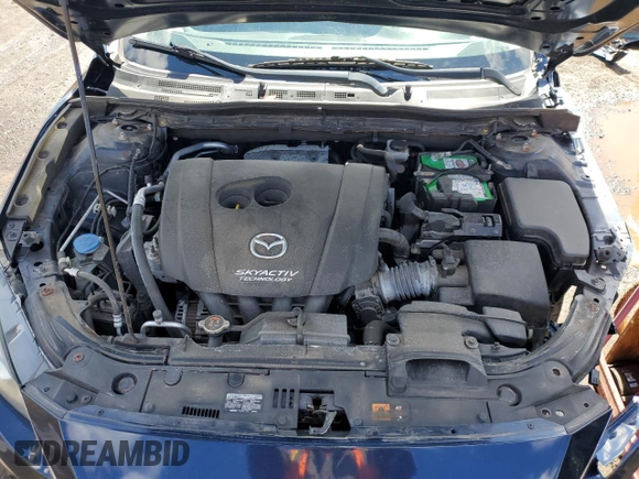 2016 Mazda 3 i Grand Touring with VIN JM1BM1X78G1344623, listed as a Copart auction lot 50244935 with 94,832 mi miles and Salvage title. Bid and sale history available at DreamBid. Image 10.