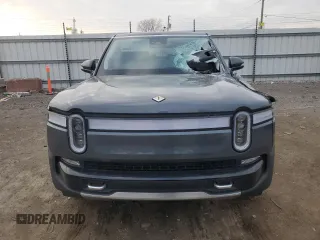 2023 Rivian R1S Launch Edition with VIN 7PDSGABL9PN006743, listed as a Copart auction lot 87275114 with Not Provided miles and Salvage Title. Bid and sale history available at DreamBid. Image 5.