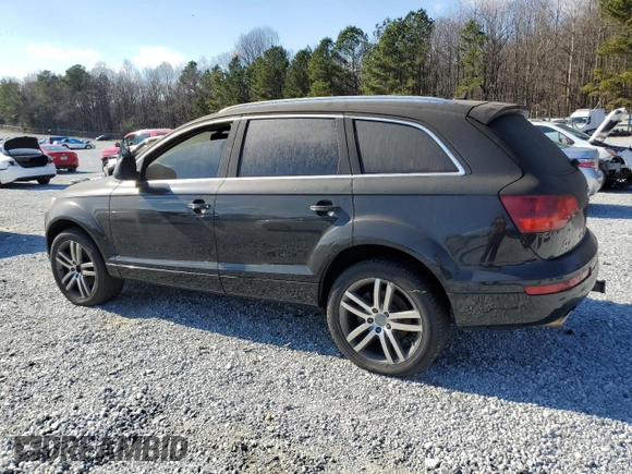 2007 Audi Q7 Premium with VIN WA1BV74L47D018456, listed as a Copart auction lot 85558234 with 0 mi miles and Salvage Title. Bid and sale history available at carsss.com. Image 2.