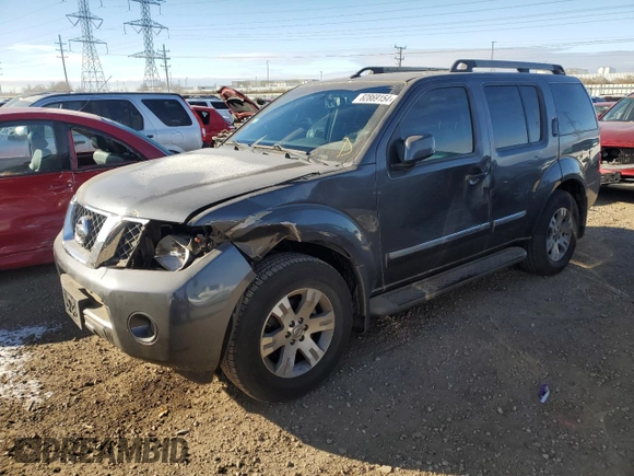 2012 Nissan Pathfinder Silver Edition z VIN 5N1AR1NB7CC613029, wystawiony jako Copart lot #82869154 z przebiegiem 98 129 mil mil oraz Szkoda całkowita • Salvage title. Historia ofert i sprzedaży dostępna na DreamBid. Obrazek 1.