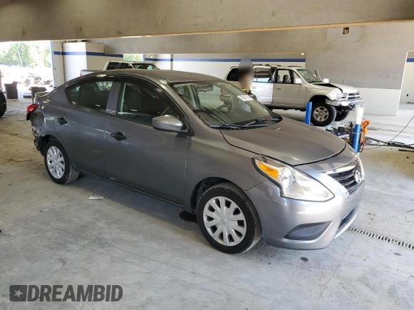 2017 Nissan Versa S with VIN 3N1CN7AP8HL902108, listed as a Copart auction lot 60867725 with 163,073 mi miles and Salvage title. Bid and sale history available at DreamBid. Image 4.