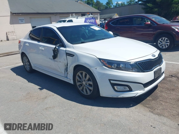 2015 Kia Optima EX с VIN 5XXGN4A74FG445528, выставлен на аукционе IAAI как лот 42810890 с пробегом 211 577 миль миль и . История ставок и продаж доступна на DreamBid. Изображение 1.