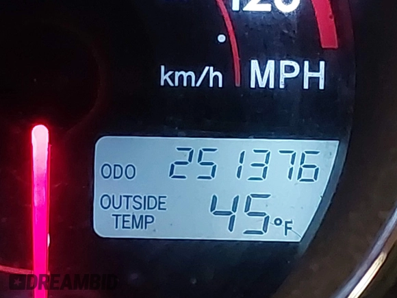 2008 Toyota Matrix STD with VIN 2T1KR32EX8C712476, listed as a IAAI auction lot 41505939 with 251,376 mi miles and . Bid and sale history available at DreamBid. Image 16.