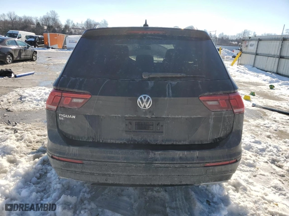 2020 Volkswagen Tiguan SE with VIN 3VV3B7AX1LM135373, listed as a Copart auction lot 89085795 with 81,359 mi miles and Salvage Title. Bid and sale history available at carsss.com. Image 6.