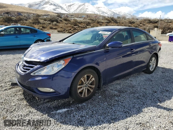 2013 Hyundai Sonata GLS with VIN 5NPEB4AC8DH807097, listed as a Copart auction lot 48668755 with 105,092 mi miles and Salvage Title. Bid and sale history available at DreamBid. Image 1.