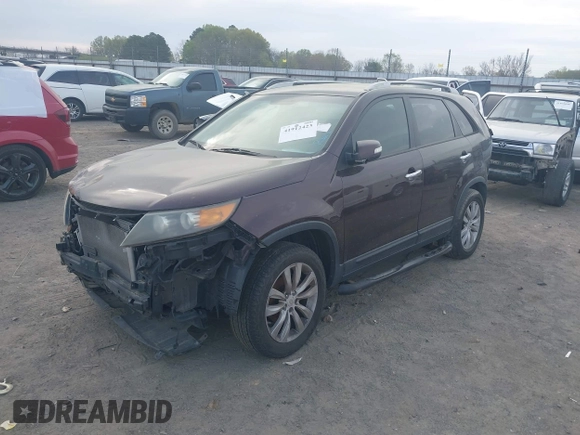 2011 Kia Sorento LX with VIN 5XYKT4A2XBG113507, listed as a IAAI auction lot 41912423 with 1 mi miles. Bid and sale history available at carsss.com. Image 2.