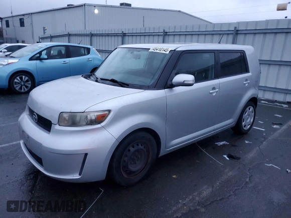 2009 Scion xB with VIN JTLKE50E391088072, listed as a Copart auction lot 45410145 with 204,323 mi miles and Salvage Title. Bid and sale history available at carsss.com. Image 1.