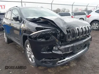 2014 Jeep Cherokee Limited with VIN 1C4PJMDB1EW156776, listed as a IAAI auction lot 41852167 with 130,514 mi miles and . Bid and sale history available at DreamBid. Image 6.