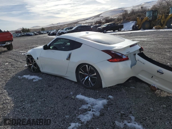2018 Nissan 370Z Touring with VIN JN1AZ4EH0JM572392, listed as a Copart auction lot 85166214 with 44,355 mi miles and Salvage Title. Bid and sale history available at DreamBid. Image 2.