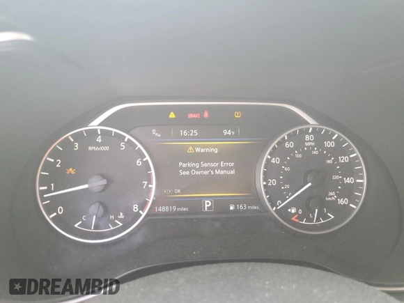 2018 Nissan Maxima SV with VIN 1N4AA6APXJC378851, listed as a Copart auction lot 54707085 with 148,819 mi miles and Salvage title. Bid and sale history available at DreamBid. Image 9.