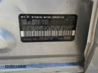 2012 Mitsubishi Lancer ES with VIN JA32U2FU4CU030147, listed as a Copart auction lot 79877724 with 231,120 mi miles and Clean Title. Bid and sale history available at carsss.com. Image 12.