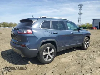 2019 Jeep Cherokee Limited with VIN 1C4PJMDXXKD426638, listed as a Copart auction lot 53851505 with 76,053 mi miles and Salvage Title. Bid and sale history available at carsss.com. Image 3.