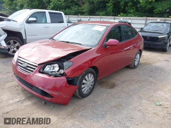 2009 Hyundai Elantra GLS with VIN KMHDU46D19U796024, listed as a IAAI auction lot 42461162 with 138,132 mi miles and . Bid and sale history available at DreamBid. Image 2.