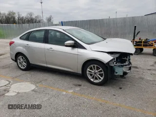 2017 Ford Focus SE with VIN 1FADP3F21HL267350, listed as a Copart auction lot 52897605 with 156,345 mi miles and Salvage title. Bid and sale history available at DreamBid. Image 4.