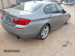 2015 BMW 5 Series 535i with VIN WBA5B1C59FG128828, listed as a IAAI auction lot 41655190 with 90,646 mi miles and . Bid and sale history available at carsss.com. Image 4.