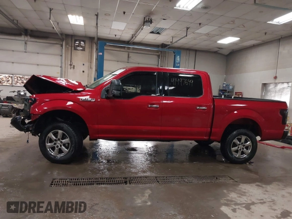 2020 Ford F-150 XL with VIN 1FTEW1E57LKE84045, listed as a IAAI auction lot 41497649 with 91,567 mi miles. Bid and sale history available at carsss.com. Image 15.