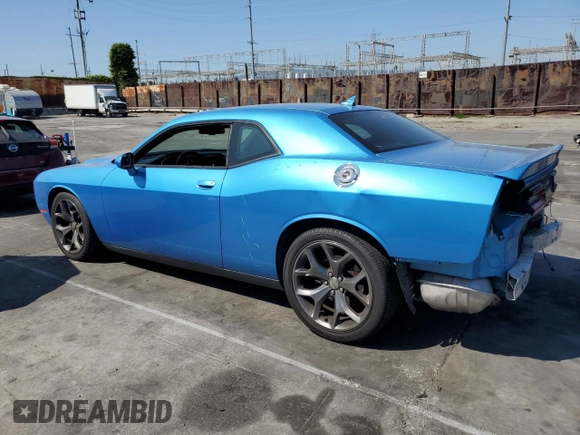 2015 Dodge Challenger SXT Plus with VIN 2C3CDZBG5FH835505, listed as a Copart auction lot 51276635 with 58,437 mi miles and Salvage title. Bid and sale history available at DreamBid. Image 2.