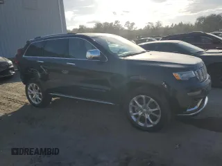 2021 Jeep Grand Cherokee Summit with VIN 1C4RJFJT5MC595156, listed as a Copart auction lot 75868484 with 51,519 mi miles and Salvage Title. Bid and sale history available at carsss.com. Image 4.