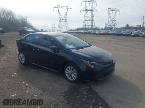 2024 Toyota Corolla LE with VIN 5YFB4MDE8RP201772, listed as a IAAI auction lot 41837900 with 8,277 mi miles and . Bid and sale history available at carsss.com. Image 1.