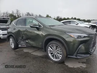 2025 Lexus NX 350h Premium z VIN 2T2GKCEZ6SC046731, wystawiony jako Copart lot #64539535 z przebiegiem 6 254 mil mil oraz Szkoda całkowita • Salvage title. Historia ofert i sprzedaży dostępna na DreamBid. Obrazek 4.