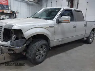2010 Ford F-150 XL with VIN 1FTFW1EV1AFB24487, listed as a IAAI auction lot 41829704 with 516,121 mi miles. Bid and sale history available at carsss.com. Image 2.