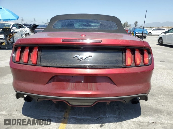 2017 Ford Mustang EcoBoost Premium с VIN 1FATP8UH5H5272507, выставлен на аукционе Copart как лот 56941225 с пробегом 101 021 миль миль и Списание • Salvage title. История ставок и продаж доступна на DreamBid. Изображение 6.
