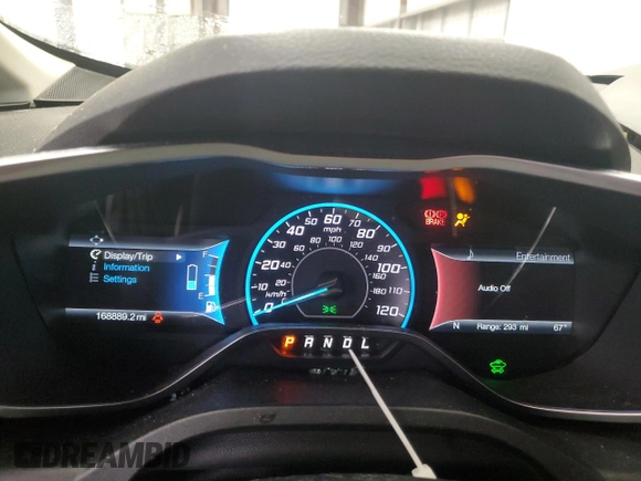 2017 Ford C-Max SE with VIN 1FADP5AU4HL110609, listed as a Copart auction lot 51676445 with 168,889 mi miles and Salvage Title. Bid and sale history available at carsss.com. Image 9.