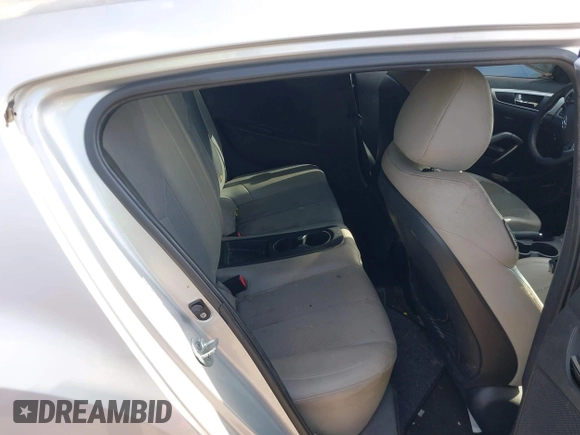 2012 Hyundai Veloster w/Gray Int with VIN KMHTC6AD0CU068400, listed as a IAAI auction lot 41493521 with 72,682 mi miles and . Bid and sale history available at DreamBid. Image 8.