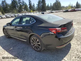 2016 Acura TLX V6 Tech with VIN 19UUB2F57GA004076, listed as a Copart auction lot 53543055 with 35,328 mi miles and Salvage Title. Bid and sale history available at carsss.com. Image 2.