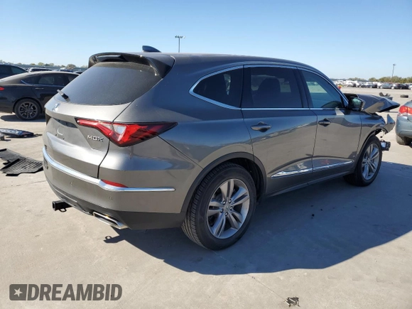 2022 Acura MDX with VIN 5J8YE1H31NL006356, listed as a Copart auction lot 81916534 with 35,638 mi miles and Salvage Title. Bid and sale history available at carsss.com. Image 3.