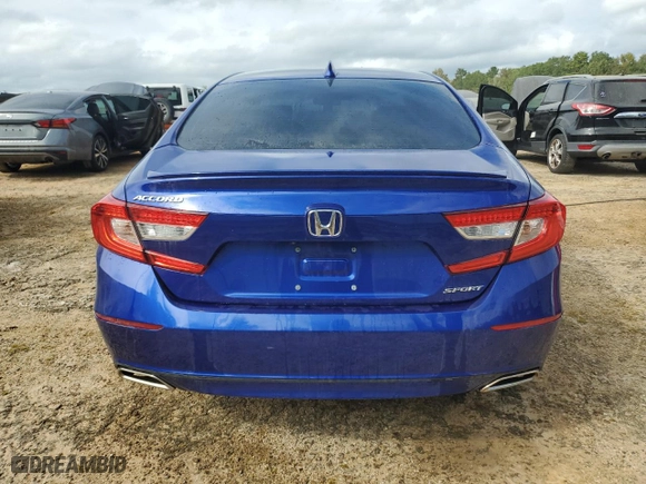2019 Honda Accord Sedan Sport 1.5T with VIN 1HGCV1F37KA112248, listed as a Copart auction lot 74041304 with 109,599 mi miles and Salvage Title. Bid and sale history available at carsss.com. Image 6.