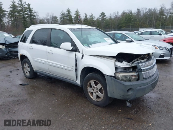 2006 Chevrolet Equinox LT with VIN 2CNDL73F966062493, listed as a IAAI auction lot 41959862 with 154,362 mi miles. Bid and sale history available at carsss.com. Image 1.