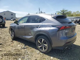 2019 Lexus NX 300 with VIN JTJBARBZXK2200779, listed as a Copart auction lot 52362745 with 52,501 mi miles and Salvage title. Bid and sale history available at DreamBid. Image 2.