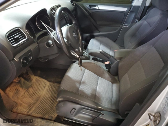 2012 Volkswagen Golf TDI w/Sunroof & Nav with VIN WVWNM7AJXCW295880, listed as a Copart auction lot 50873815 with 182,421 mi miles and Salvage Title. Bid and sale history available at carsss.com. Image 7.