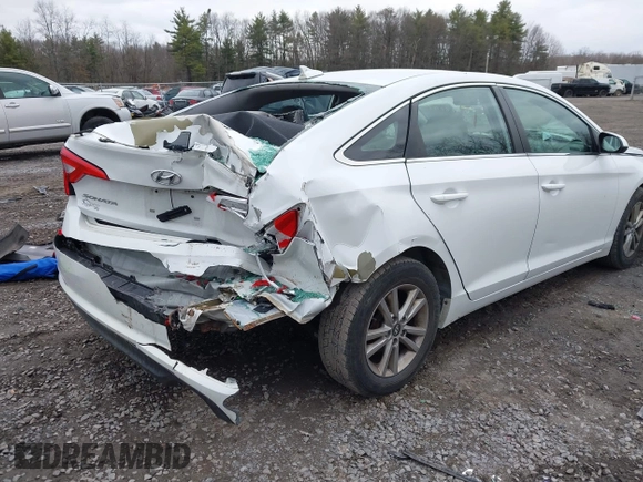 2016 Hyundai Sonata 2.4L with VIN 5NPE24AF5GH403642, listed as a IAAI auction lot 41877194 with 147,457 mi miles and . Bid and sale history available at carsss.com. Image 4.