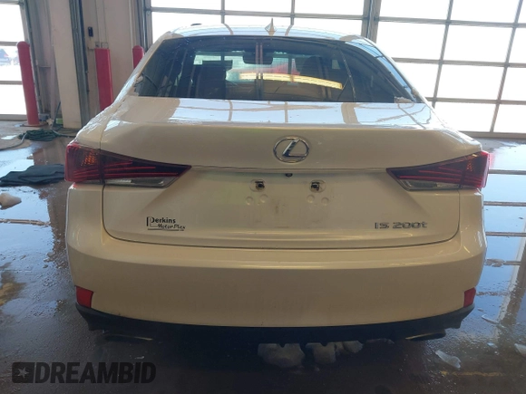 2017 Lexus IS 200t with VIN JTHBA1D21H5048059, listed as a IAAI auction lot 41238131 with 122,599 mi miles and . Bid and sale history available at DreamBid. Image 17.