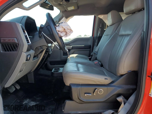 2017 Ford F-150 XL with VIN 1FTEW1CP3HKC51243, listed as a Copart auction lot 50469145 with 75,598 mi miles and Salvage Title. Bid and sale history available at carsss.com. Image 7.