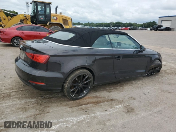 2015 Audi A3 1.8T Premium Plus with VIN WAU5CLFF8F1101636, listed as a Copart auction lot 56336754 with 125,709 mi miles and Salvage Title. Bid and sale history available at carsss.com. Image 3.