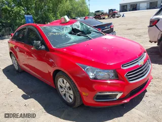 2015 Chevrolet Cruze LS with VIN 1G1PA5SH7F7292816, listed as a IAAI auction lot 39618415 with 44,720 mi miles. Bid and sale history available at carsss.com. Image 1.