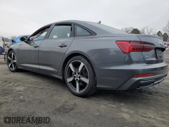 2021 Audi A6 Premium Plus with VIN WAUL2AF24MN037984, listed as a Copart auction lot 43773644 with 13,031 mi miles. Bid and sale history available at carsss.com. Image 2.