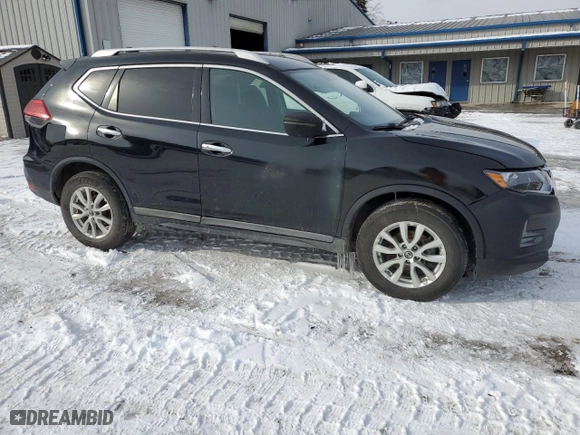 2017 Nissan Rogue SL with VIN 5N1AT2MV7HC852493, listed as a Copart auction lot 89066375 with 146,342 mi miles and Salvage Title. Bid and sale history available at carsss.com. Image 4.