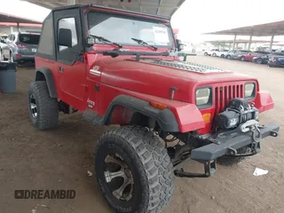 1994 Jeep Wrangler with VIN 1J4FY29S1RP437913, listed as a IAAI auction lot 42185965 with 245,618 mi miles and . Bid and sale history available at DreamBid. Image 1.