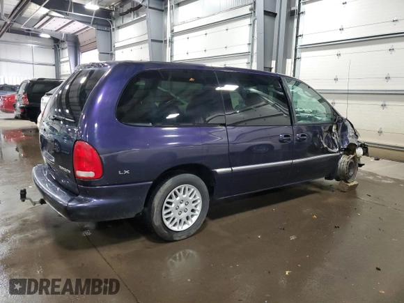 1998 Chrysler Town & Country with VIN 1C4GP54G6WB553053, listed as a Copart auction lot 48794215 with 213,427 mi miles and Salvage Title. Bid and sale history available at DreamBid. Image 3.