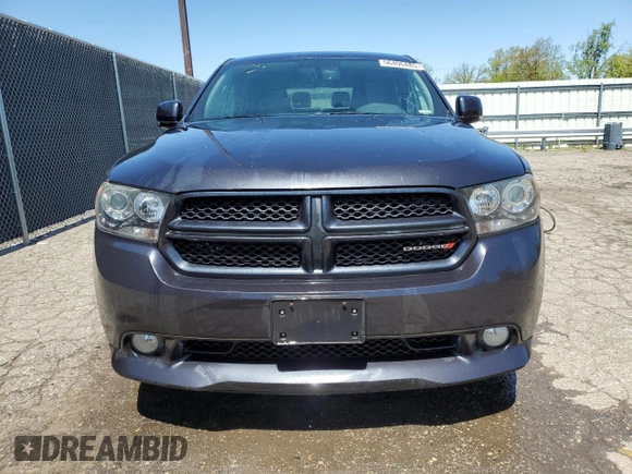 2013 Dodge Durango R/T with VIN 1C4SDJCT5DC698411, listed as a Copart auction lot 56406485 with 251,316 mi miles and Clean title. Bid and sale history available at DreamBid. Image 5.