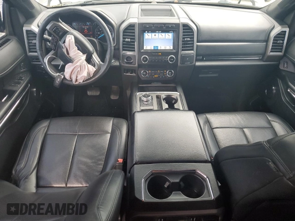 2019 Ford Expedition XLT with VIN 1FMJU1HT7KEA15609, listed as a Copart auction lot 61398885 with 57,092 mi miles and Salvage title. Bid and sale history available at DreamBid. Image 8.