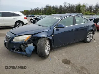 2011 Buick Regal CXL RL2 with VIN W04GP5EC3B1011592, listed as a Copart auction lot 58410555 with 150,016 mi miles and Salvage title. Bid and sale history available at DreamBid. Image 1.