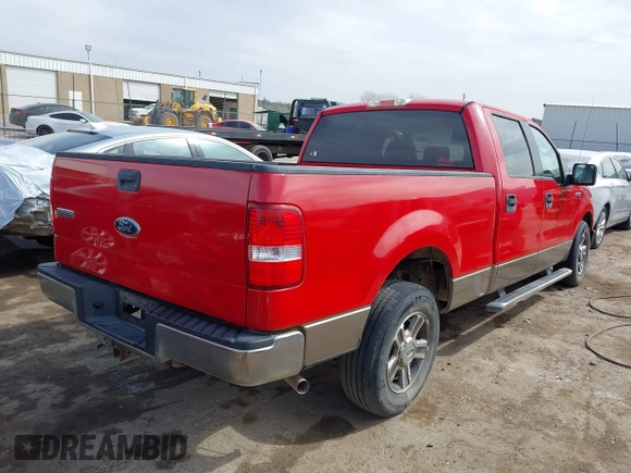 2006 Ford F-150 XLT with VIN 1FTRW12W56KD72119, listed as a IAAI auction lot 41819877 with 247,387 mi miles. Bid and sale history available at carsss.com. Image 4.