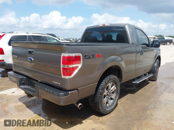 2013 Ford F-150 XL with VIN 1FTMF1CF7DFC87331, listed as a IAAI auction lot 42543166 with 222,970 mi miles and . Bid and sale history available at DreamBid. Image 4.