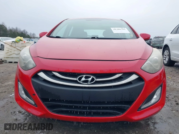 2013 Hyundai Elantra GT with VIN KMHD35LE7DU094238, listed as a IAAI auction lot 41386761 with 158,531 mi miles. Bid and sale history available at carsss.com. Image 12.