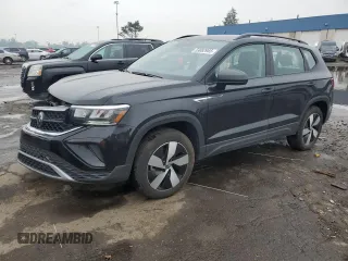 2024 Volkswagen Taos S с VIN 3VV8X7B21RM057891, выставлен на аукционе Copart как лот 53082965 с пробегом 924 миль миль и Списание • Salvage title. История ставок и продаж доступна на DreamBid. Изображение 1.